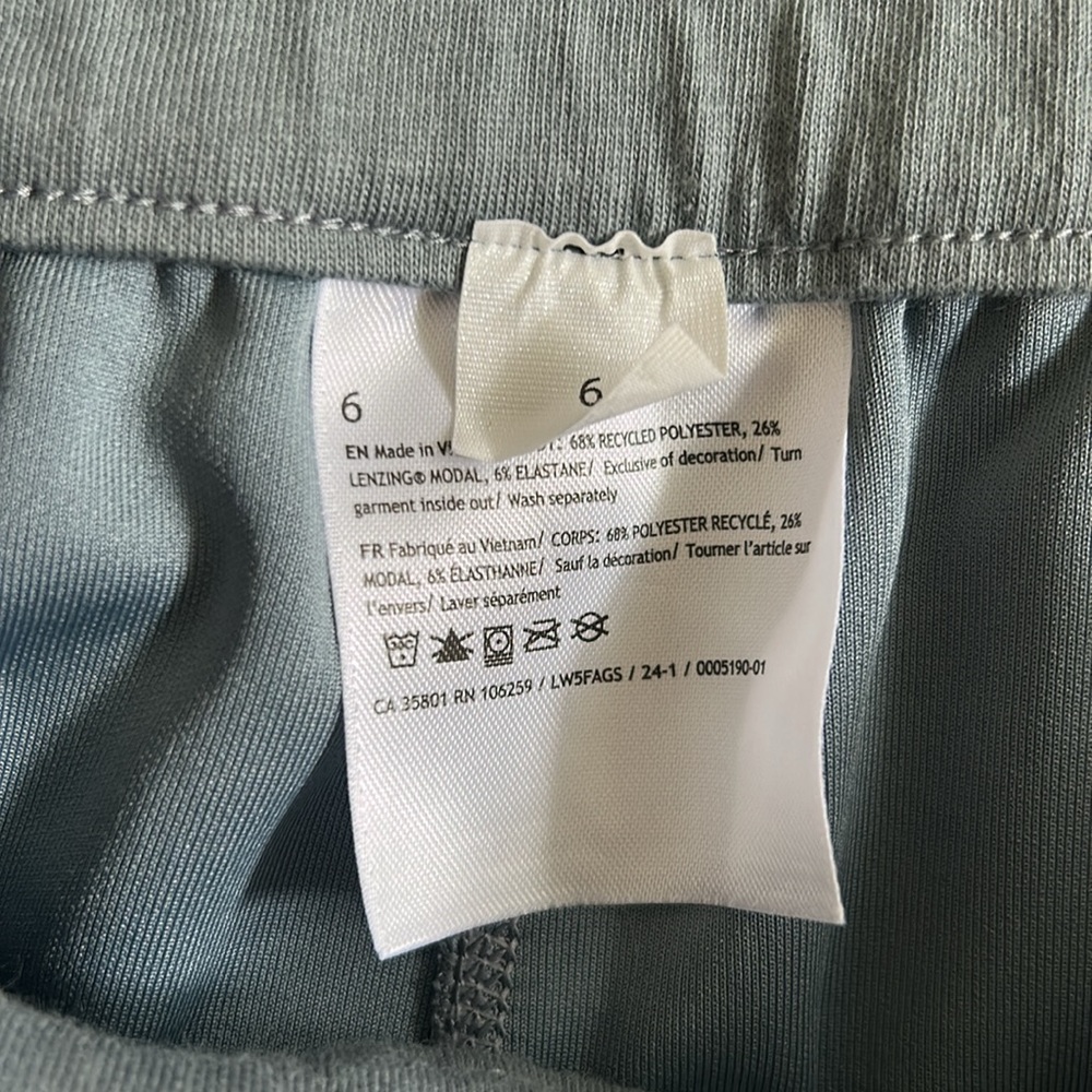 Lululemon Ribbed Softstreme Mid-Rise Pants Size 6 - Picture 7 of 8